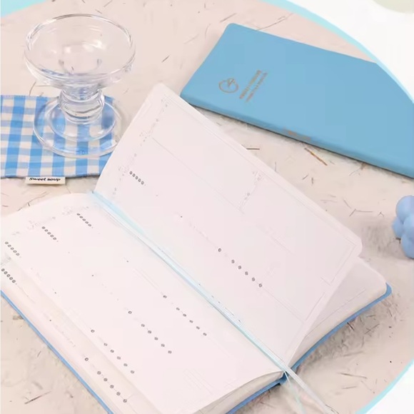 Kinbor Leather Bound Journals - Blue, Light Yellow and Brown - Picture 8 of 9